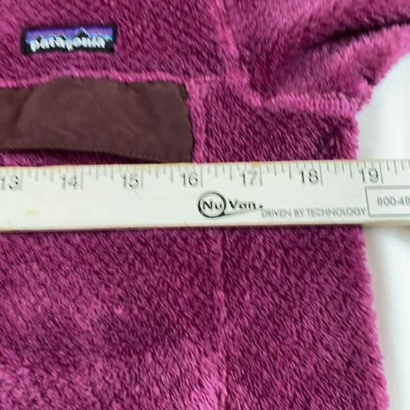 Patagonia T snap pull over purple & brown fleece Gorpcore jacket - Picture 6 of 8